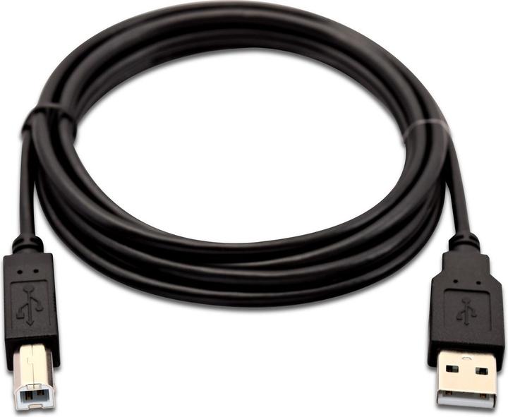 Produktbild V7 USB-A – USB-B (2 m, USB 2.0)