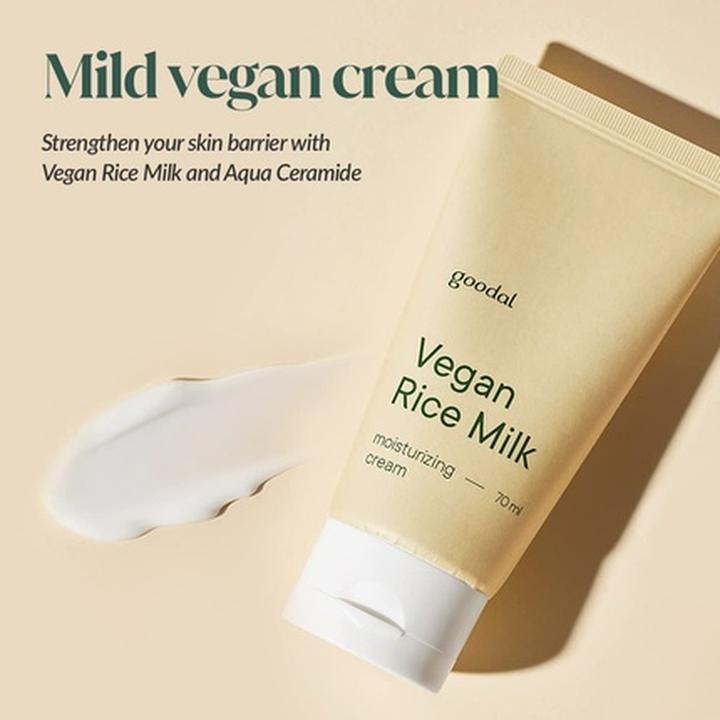 Produktbild Goodal Vegan Rice Milk Moisturizing Cream (Körpermilch)