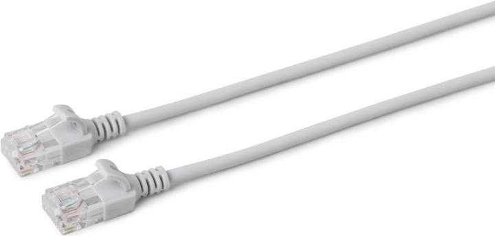 Actual product image MicroConnect V-UTP6A015-SLIM Network Cable 1.5 m Cat6a U/UTP (UTP) Gray (U/UTP, CAT6a, 1.50 m)