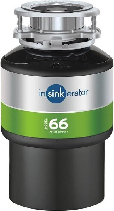 Actual product image Insinkerator ISE66Disposal system for food waste with lid 0.75 hp (0.98 l)