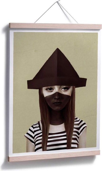 Produktbild Trenddeko Ceci n'est pas un chapeau (30 x 40 cm)