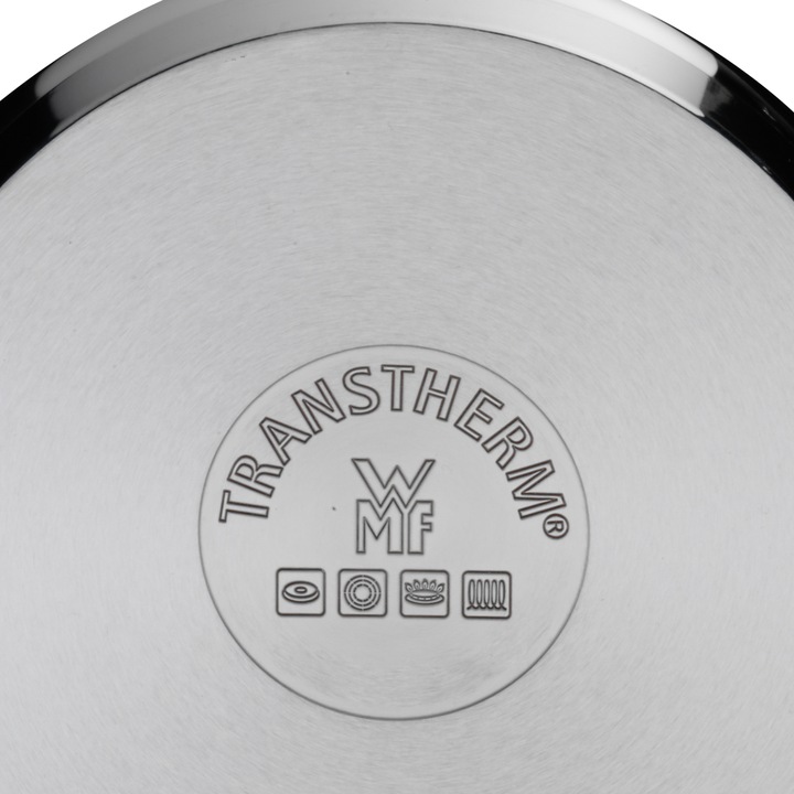 Produktbild WMF Kochtopf Gemüse- Suppentopf gross 28cm Topf gross 14l Edelstahl 18/10 Induktion (28 cm, Kochtopf, Edelstahl)