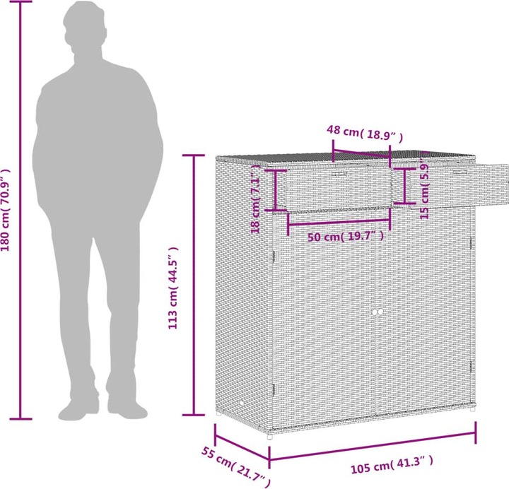 Actual product image VidaXL Jericho