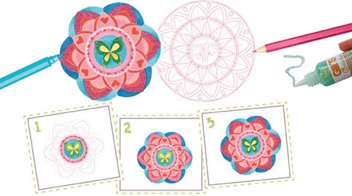 Actual product image Avenue Mandarine Mandala Graffy Pop