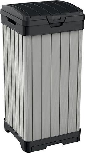 Actual product image Keter Outdoor resin dustbin 41x41x87,4h