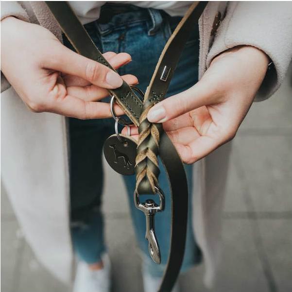 Actual product image Hunter Adjustable leash Solid Education (Dog, Dog sport)