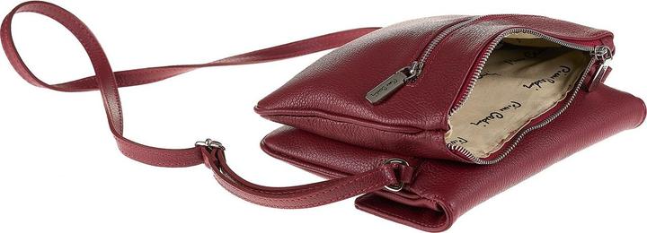 Actual product image Pierre Cardin Damen Umhängetasche Made In Italy - Modell Seraphina Lux - 100% Leder - 26.0 X 18.0 X 4.0 Cm