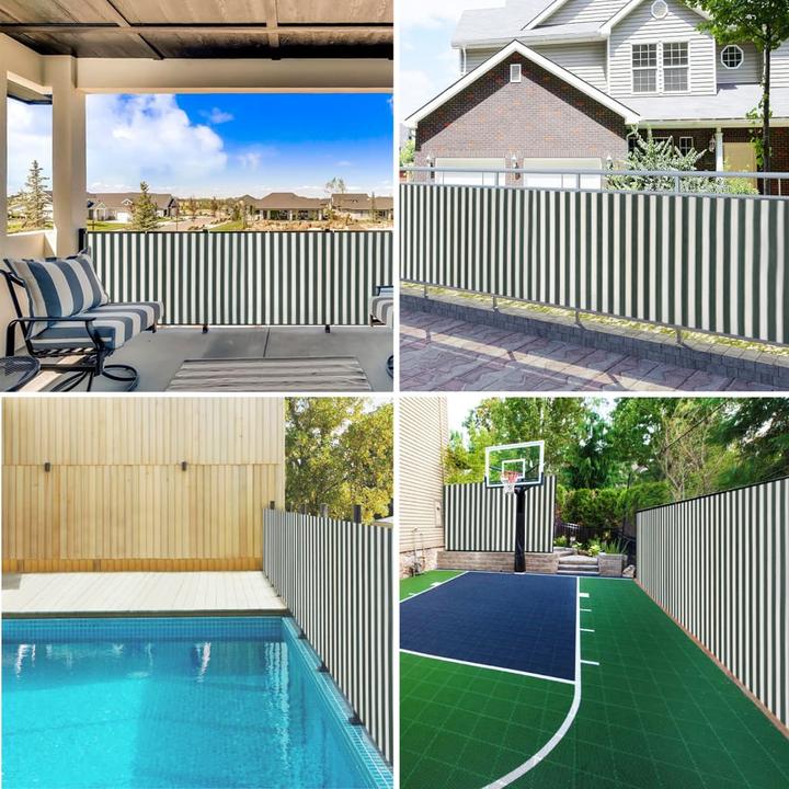 Actual product image vidaXL Zaunblende m HDPE 75 g/m² (200 cm)