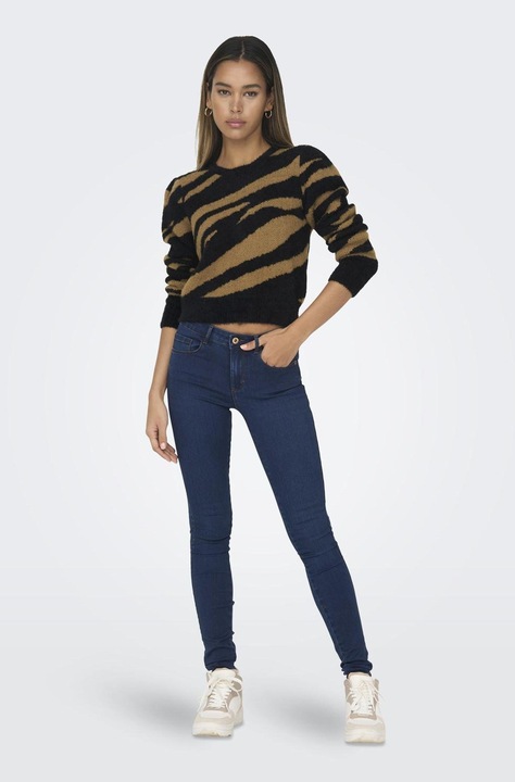 Actual product image Only Patterned knitted jumper (L)
