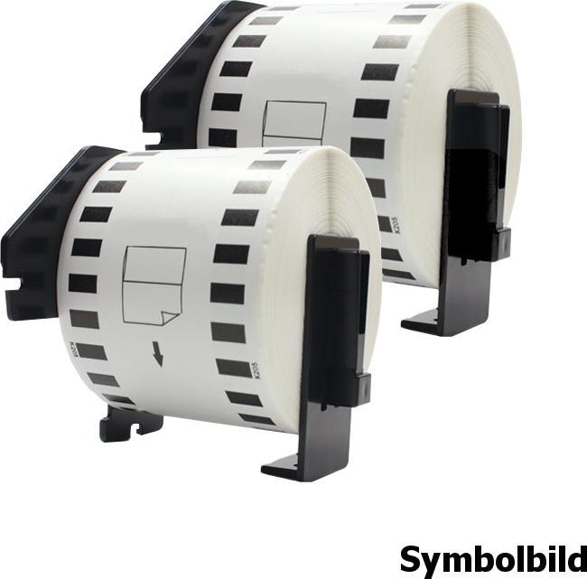 Produktbild Hermex Kompatibel Druckeretikette 38mm x 30,48m Brother DK-22225 (3.80 cm)