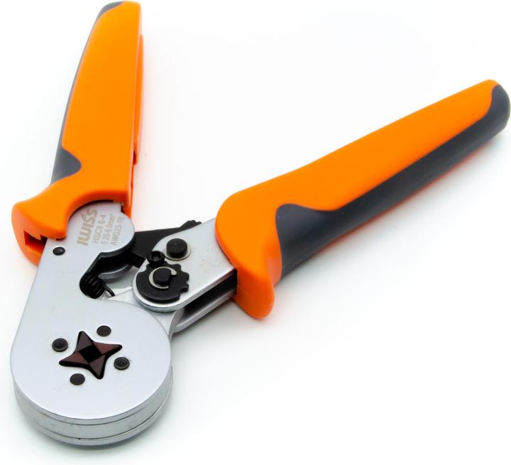 Produktbild Iwiss HSC8 6-4 Crimpzange für Aderendhülsen 0.25-6.0mm2