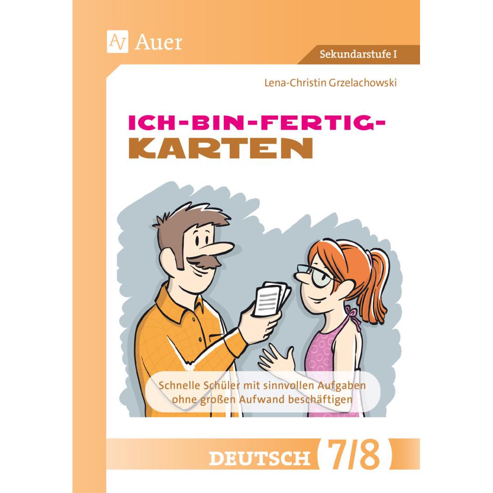 Grzelachowski:Ich-bin-fertig-Karten Deu, Schulbücher von Lena-Christin Grzelachowski