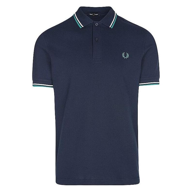 Fred Perry, Herren, Shirts, Poloshirt, Blau, (M)