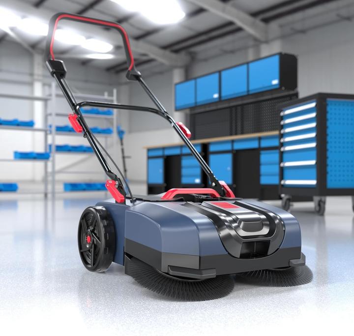 Produktbild Gude Accu-Veegmachine mit 61 cm Veegbreedte und 20 l Container