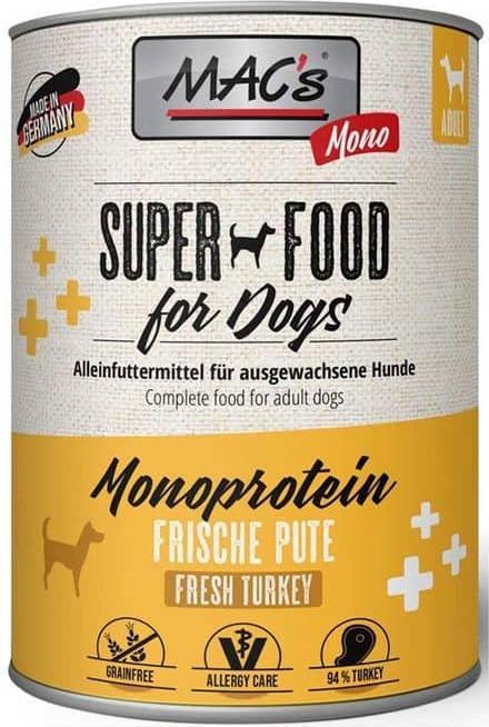 Produktbild MAC's CAT Mono Pute (Adult, 6 Stk., 400 g)
