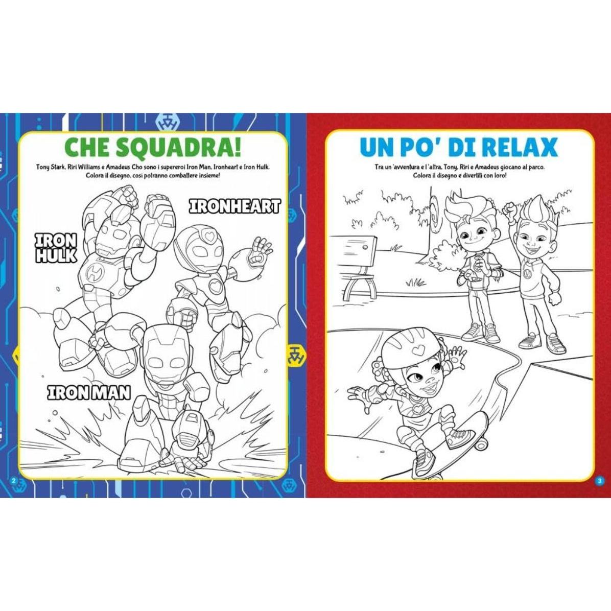 Giunti Multicolore Sticker, Spidey/Iron Man 1000 Stickers (1000 Adesivo)