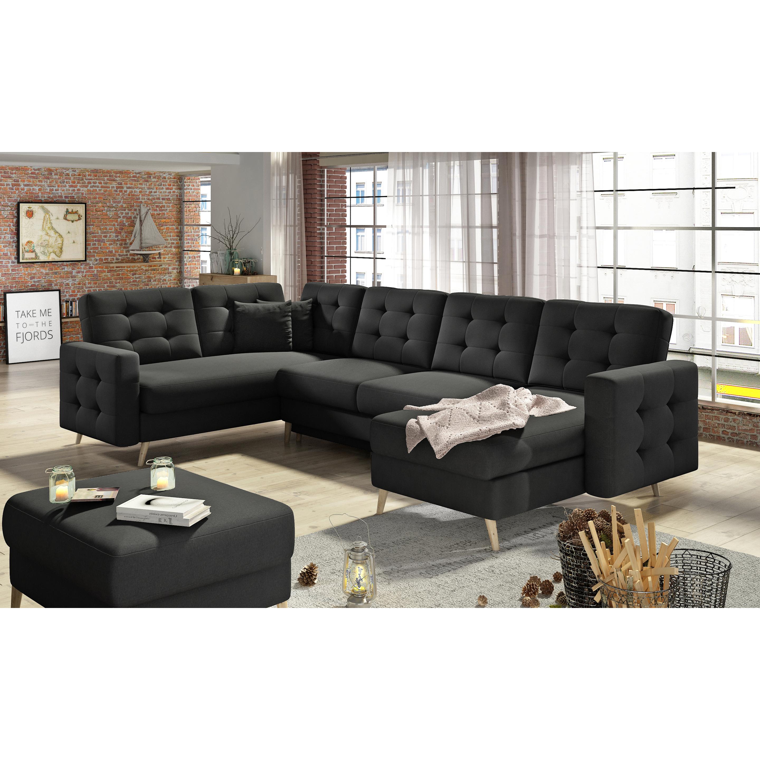 Thumbnail - ELTAP, Sofa, Asgard U (Wohnlandschaft, 5-Sitzer, Bettsofa)