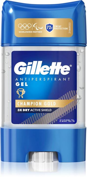 Gillette Champion Gold Gel Antitraspirante 70 ml (70 ml)