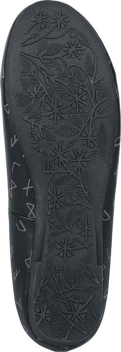 Produktbild Black Premium Ballerinas mit Schleife und Print (38)