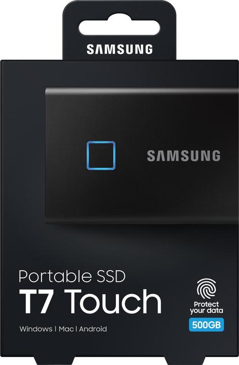 Actual product image Samsung Portable T7 Touch (0.50 TB)