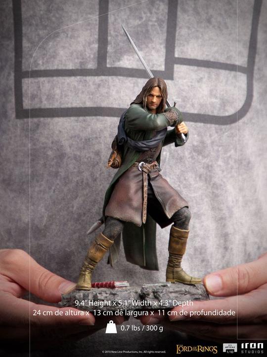 Actual product image Iron Studios ST Signore degli Anelli : Aragon 1/10 Art 24cm