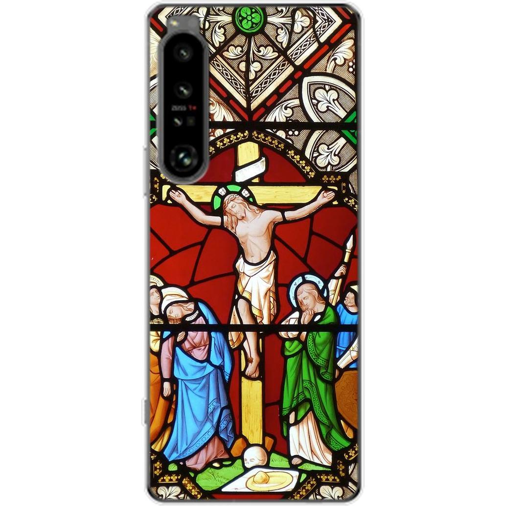 König Design Hülle Handy Schutz für Sony Xperia 1 IV Case Cover Tasche Bumper Etuis TPU Neu (Sony Xperia 1 IV), Smartpho...