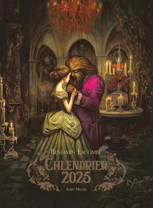 Produktbild Albin Michel Calendrier 2025 : Benjamin Lacombe (Französisch)