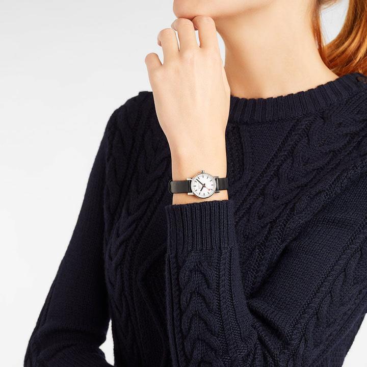 Actual product image Mondaine Evo2 (Analogue wristwatch, Swiss made, 26 mm)