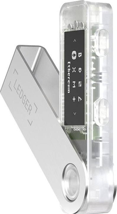 Immagine prodotto Ledger Nano S Plus - Trasparente (Litecoin, Ethereum Classic, Dogecoin, Bitcoin, Dash)