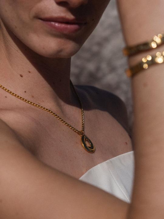 Image du produit Purelei Magma Kette (Acier inoxydable plaqué or 14 carats)