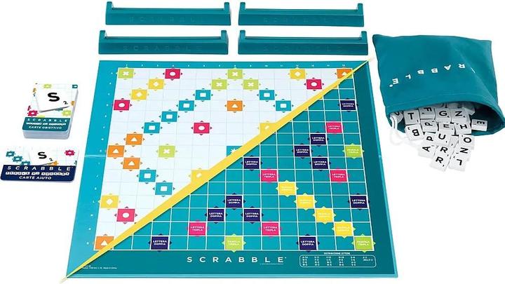 Productafbeelding Mattel Games Scrabble Origineel (Italiaans, 2 - 4 Spelers)
