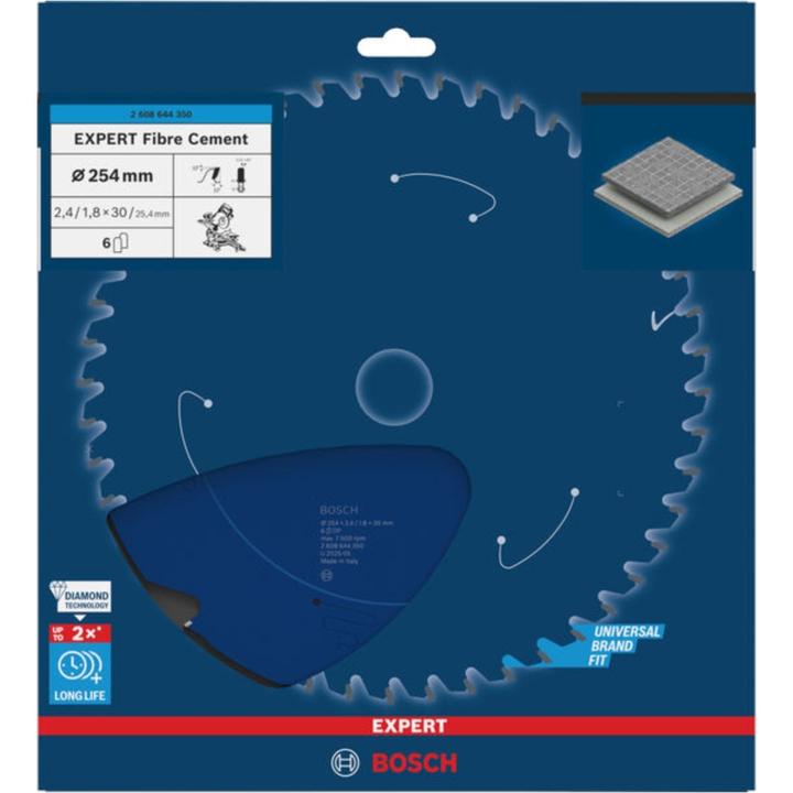 Productafbeelding Bosch Professional Zubehör Cirkelzaagblad EX FC B 254x30-