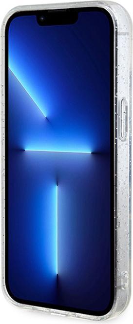 Immagine prodotto Karl Lagerfeld KLHMP15SHGKCNOT Custodia rigida trasparente per iPhone 15 6.1" Karl&Choupette Glitter MagSafe (Apple iPhone 13, Apple iPhone 14, Apple iPhone 15)