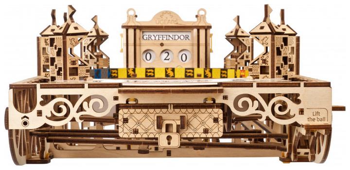 Actual product image Ugears Harry Potter Quidditch pinball machine