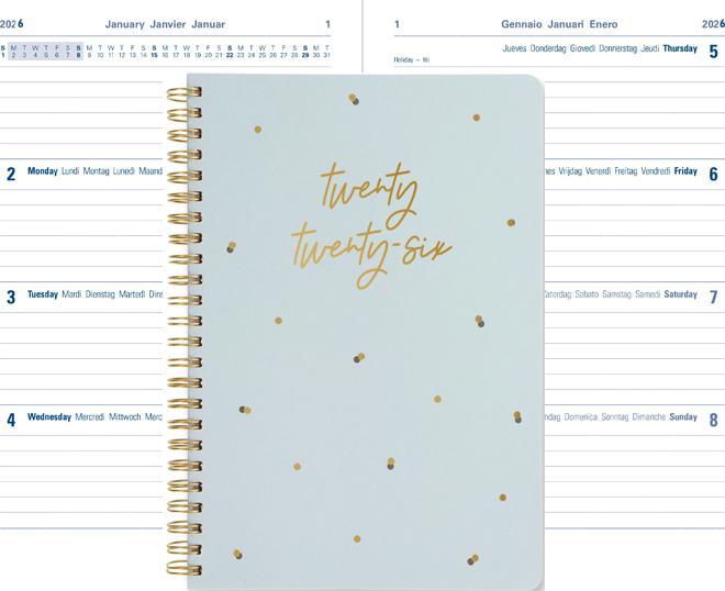 Produktbild Letts Agenda Celebrate (A5)