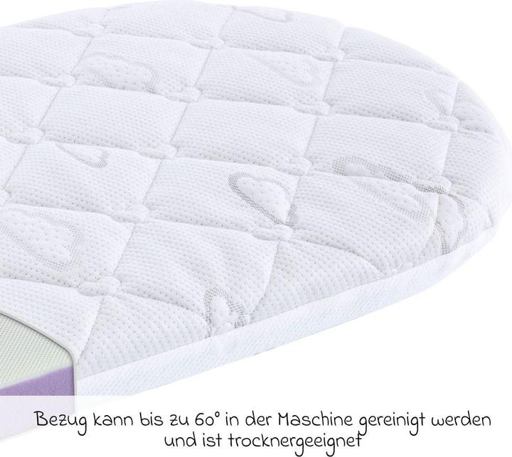 Actual product image Träumeland Stub Basket Mattress Brise Light (37 x 70 cm)
