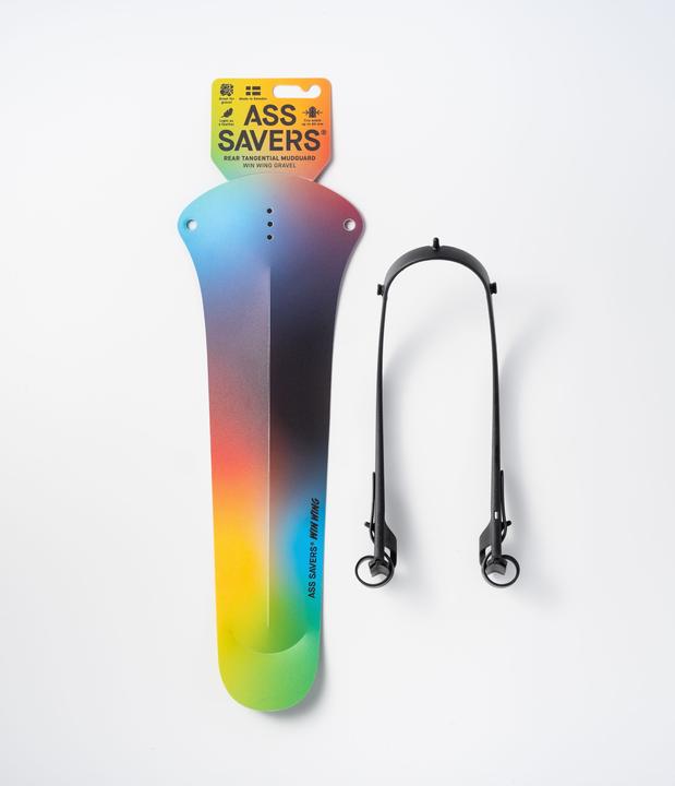 Actual product image Ass Savers WGS-2 Win Wing Gravel, mudguard RW, spektrum (Rear mudguard)