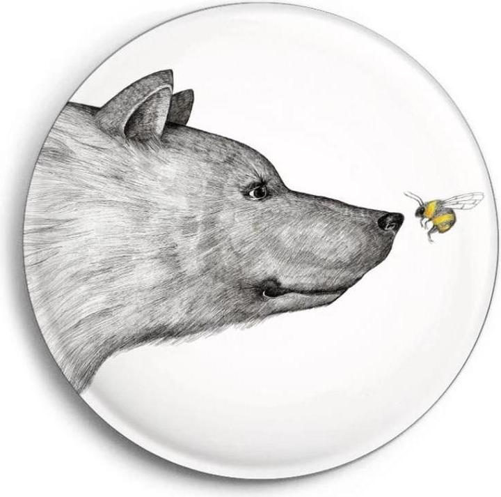 Worth Keeping Bären- und Bienenmagnet