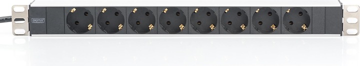 Actual product image Digitus Power strip (8 x, CEE 7/3, 2 m)