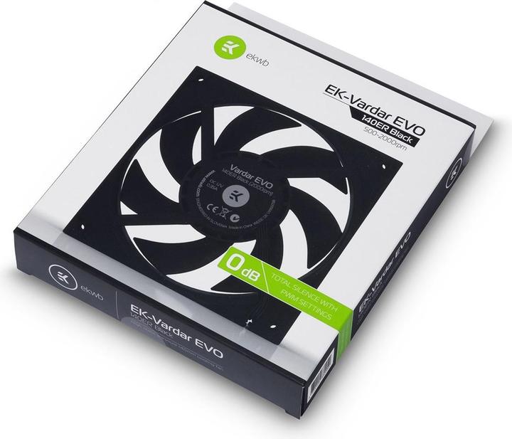 Immagine prodotto EKWB EK-Vardar EVO 140ER BB PWM - 2000 rpm (140 mm, 1 x)