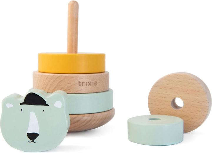 Productafbeelding Trixie Baby Houten stapelspeelgoed