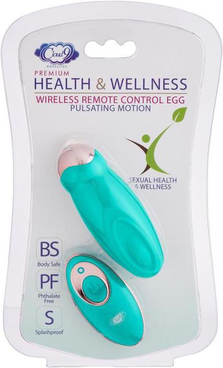 Produktbild Cloud Nine Pulsierendes Vaginalei mit Fernbedienung