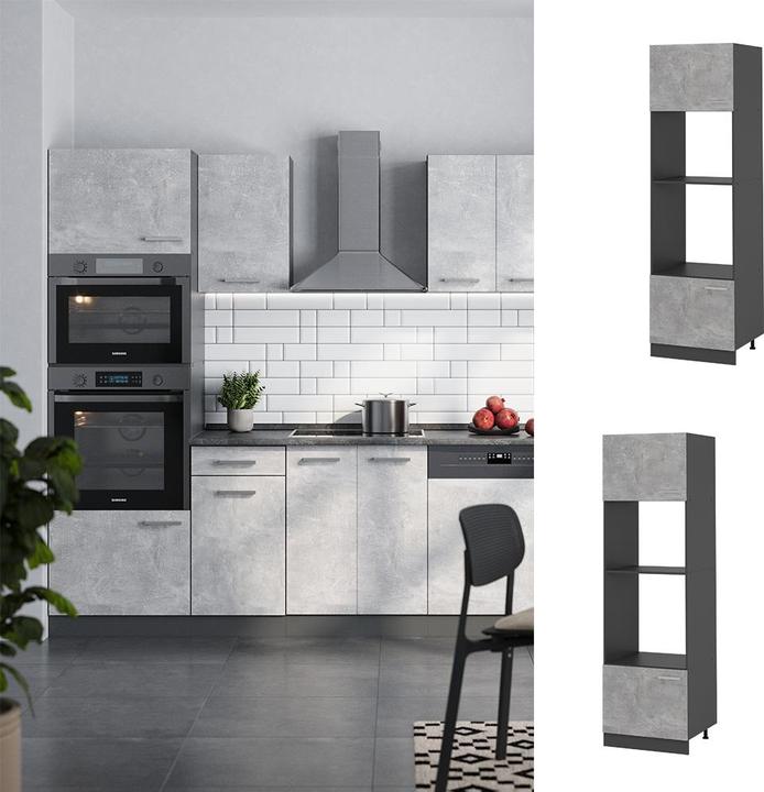 Produktbild Vicco Mikrowellenschrank R-Line (60 x 57.20 x 206.80 cm)