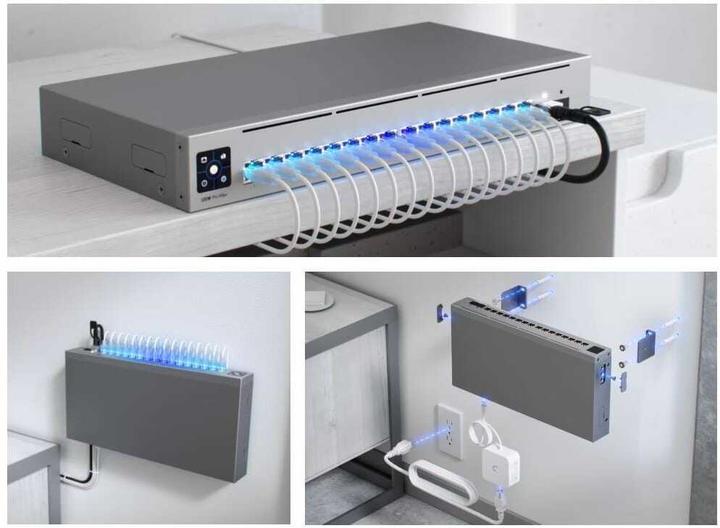 Productafbeelding Ubiquiti Pro Max 16 Managed Switch 2x 10G SFP+, 4x 2,5GbE, 12x 1GbE (18 ports)