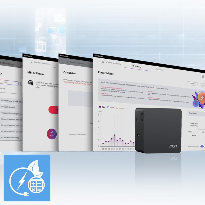 Produktbild MSI Cubi NUC AI 1UMG i7 155H BB (Intel Core Ultra 7 265)
