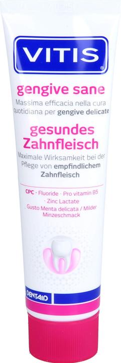 Actual product image Vitis gesundes Zahnfleisch Zahnpasta, 100 ml Zahncreme (100 ml)