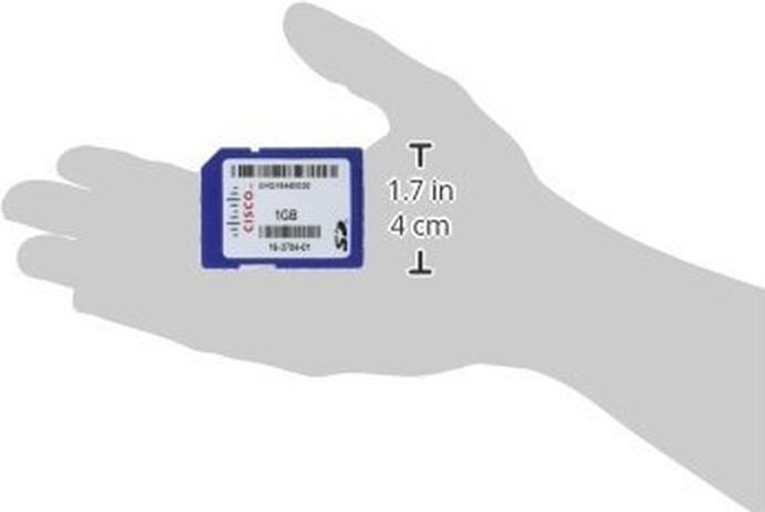Immagine prodotto Cisco Ie 1gb Scheda Di Memoria Sd Per (1 GB, Scheda di memoria nana)