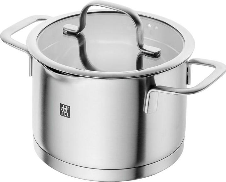 Actual product image Zwilling TrueFlow cookware set | 4pcs. (Pan set + pot set, Stainless steel, 20 x 37 cm)