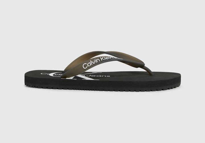 Actual product image Calvin Klein Ladies' beach sandal Monologo (36)