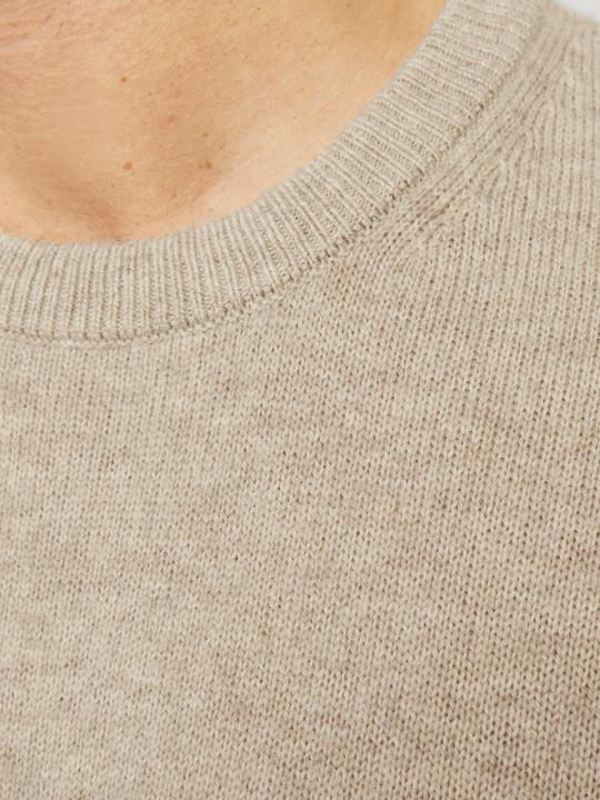 Actual product image Jack & Jones Plain knitted jumper with round neck Knitted jumper with round neck (XXL)